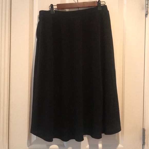 Anthropologie Didi Wrap Skirt NWT Black New Midi - Picture 8 of 8